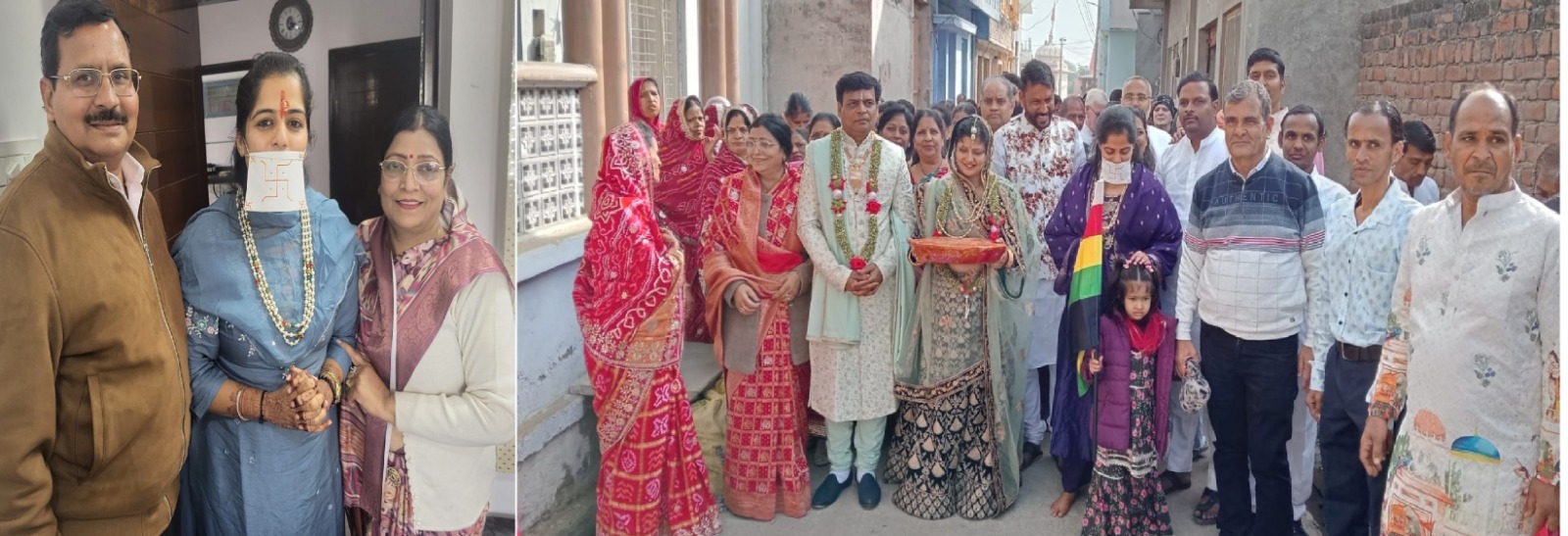 Bhilwara: खारी का लांबा में जैन मुमुक्षओं का निकाला गया वरघोड़ा