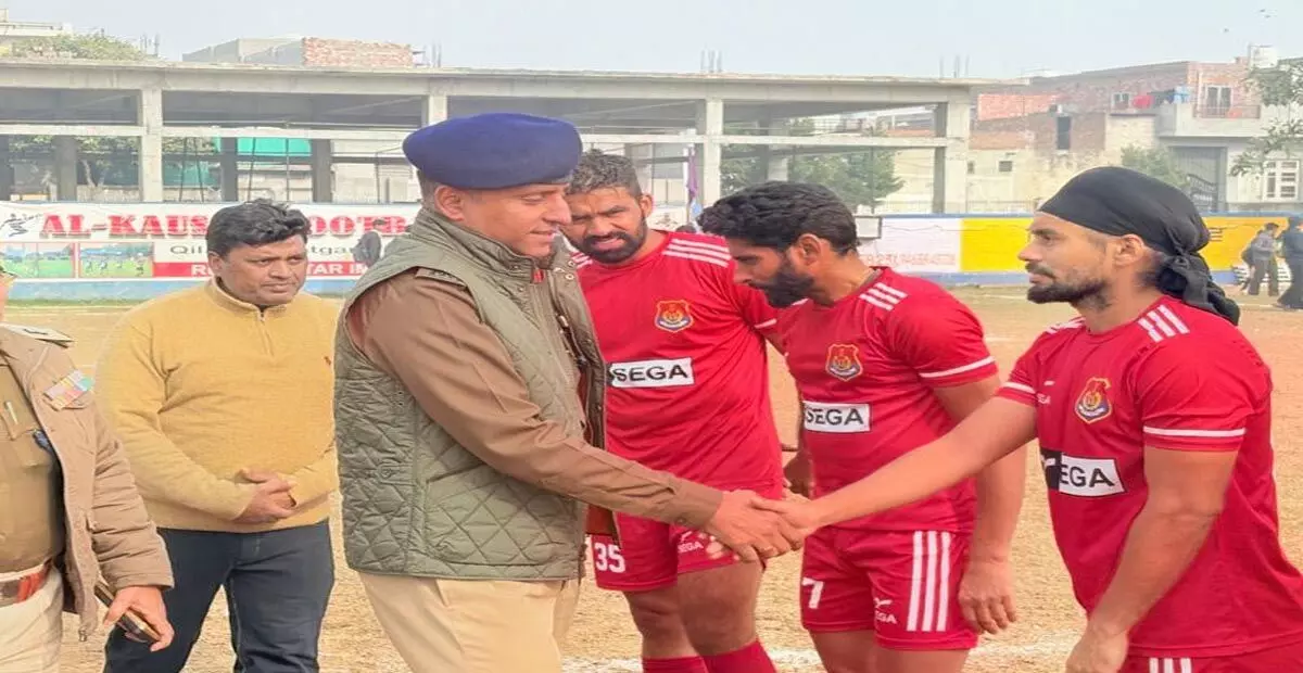 Punjab: पुलिस ने नशीली दवाओं के दुरुपयोग से सक्रिय रूप से लड़ने के लिए खेल आयोजनों का आयोजन किया