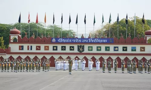 Gwalior: केन्द्रीय प्रशिक्षण महाविद्यालय में आज सीआरपीएफ प्रशिक्षण महाविद्यालय का दीक्षांत परेड समारोह आयोजित होगा Gwalior: केन्द्रीय प्रशिक्षण महाविद्यालय में आज सीआरपीएफ प्रशिक्षण महाविद्यालय का दीक्षांत परेड समारोह आयोजित होगा