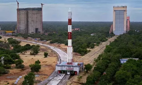 GSLV रॉकेट से 100वें प्रक्षेपण के लिए तैयार श्रीहरिकोटा GSLV रॉकेट से 100वें प्रक्षेपण के लिए तैयार श्रीहरिकोटा