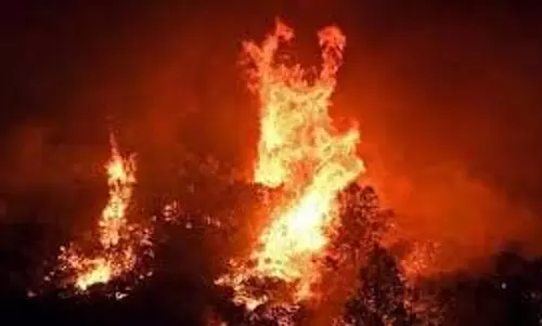 Kanpur:  पार्क में जमा कबाड़ में लगी भीषण आग, इलाके में फैली सनसनी