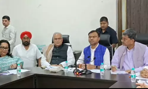 बघेल और बैज ने निकाय चुनावों को लेकर अहम बैठक की बघेल और बैज ने निकाय चुनावों को लेकर अहम बैठक की