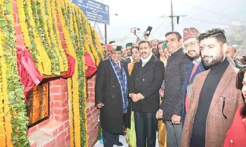 Shandil ने सोलन में 1.71 करोड़ रुपये की विकास परियोजनाओं का उद्घाटन किया