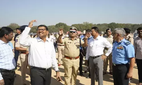 Secunderabad परेड ग्राउंड में गणतंत्र दिवस समारोह की व्यवस्थाओं की समीक्षा की गई Secunderabad परेड ग्राउंड में गणतंत्र दिवस समारोह की व्यवस्थाओं की समीक्षा की गई