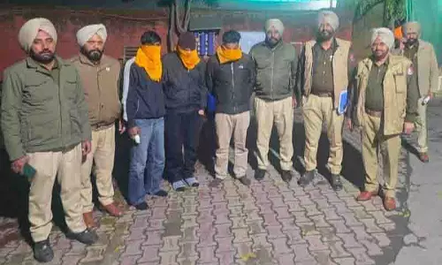 Amritsar: तीन झपटमार गिरफ्तार, तीन लैपटॉप और मोटरसाइकिल बरामद