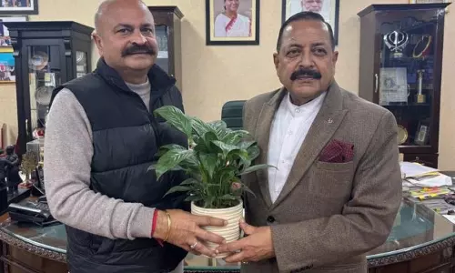 Yudhvir ने डॉ. जितेंद्र सिंह से मुलाकात की, प्रमुख मुद्दों पर चर्चा की