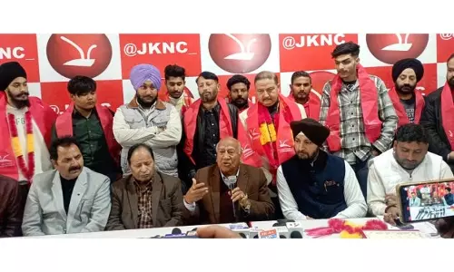NC: केंद्र सरकार विकास के वादे पूरे करने में विफल रही NC: केंद्र सरकार विकास के वादे पूरे करने में विफल रही