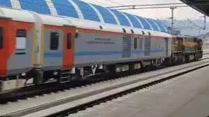 Railway achievement:  जम्मू-कश्मीर में कटरा-बडगाम ट्रैक पर 18 कोच का ट्रायल रन