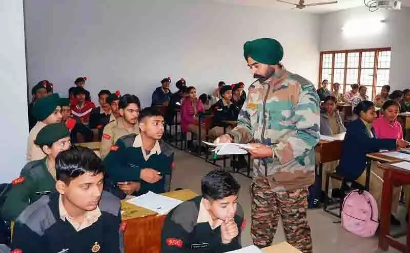 3,000 NCC कैडेटों ने ‘ए’ प्रमाण पत्र परीक्षा में भाग लिया