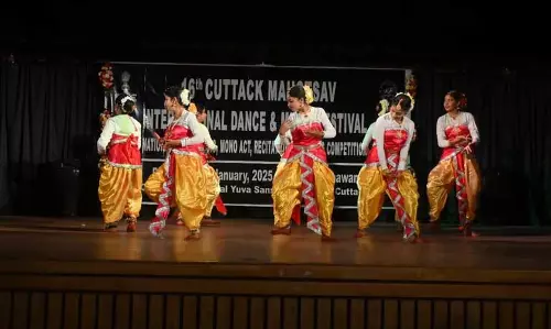मोरीगांव सांस्कृतिक दल ‘सांचीपत’ ने 16वें कटक महोत्सव में Assam को गौरव दिलाया