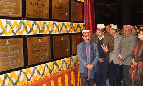 CM सुखू ने कुल्लू में 206.08 करोड़ रुपये की विकास परियोजनाएं समर्पित कीं CM सुखू ने कुल्लू में 206.08 करोड़ रुपये की विकास परियोजनाएं समर्पित कीं