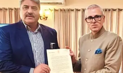 विधायक सज्जाद शाहीन ने CM उमर अब्दुल्ला से मुलाकात की