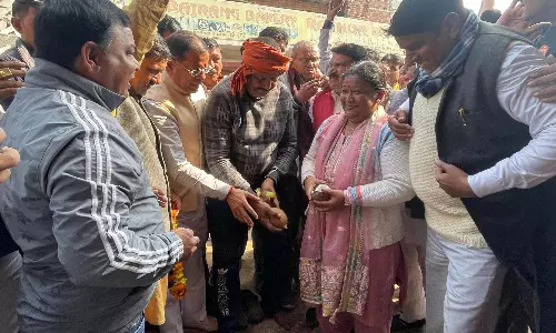 NCR Faridabad: विधायक राजेश नागर ने 44 गलियों को बनाने के कार्य का शिलान्यास कराया NCR Faridabad: विधायक राजेश नागर ने 44 गलियों को बनाने के कार्य का शिलान्यास कराया
