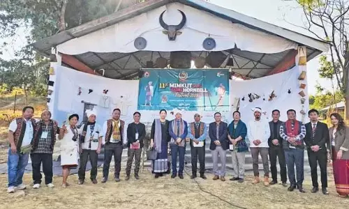 कुकी इंपी Nagaland ने मिमकुट सह मिनी हॉर्नबिल महोत्सव मनाया कुकी इंपी Nagaland ने मिमकुट सह मिनी हॉर्नबिल महोत्सव मनाया