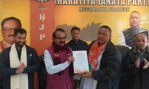Meghalaya प्रमुख रिकमैन जी मोमिन ने दूसरा कार्यकाल हासिल किया Meghalaya प्रमुख रिकमैन जी मोमिन ने दूसरा कार्यकाल हासिल किया