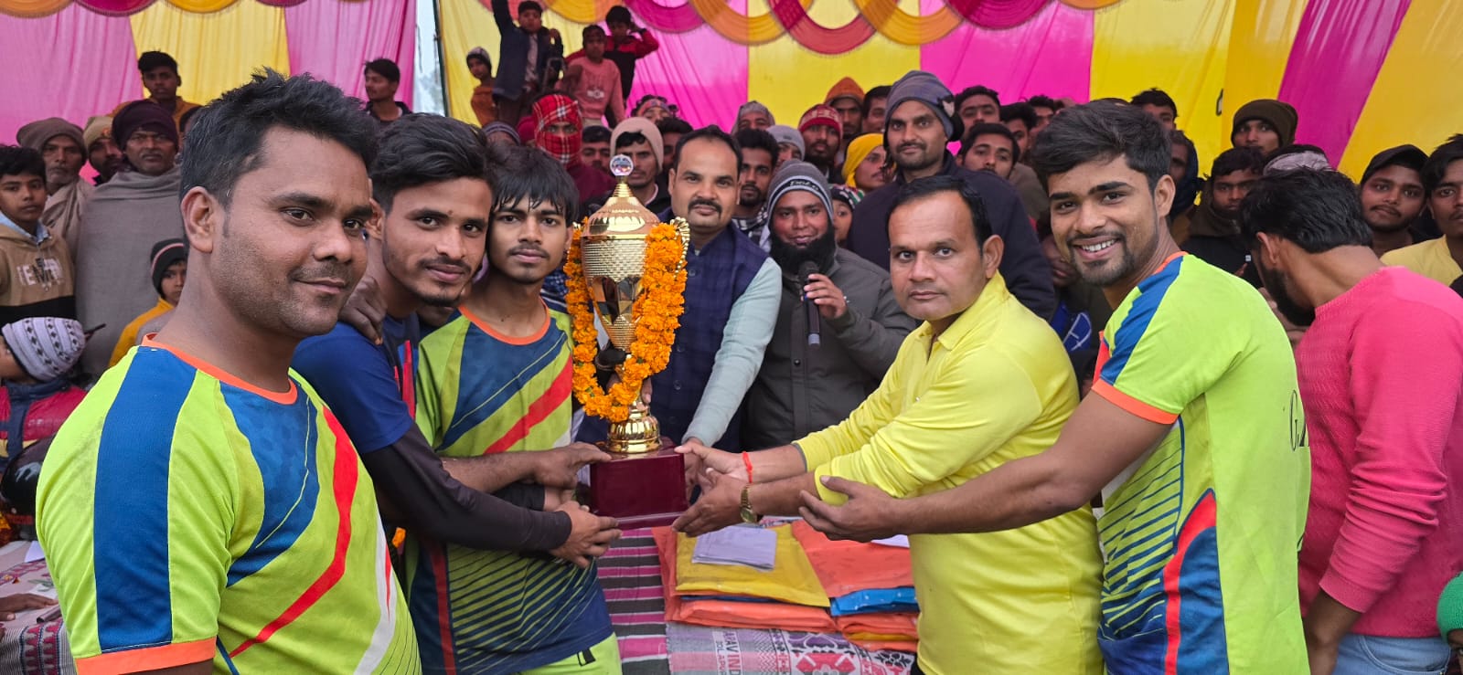 कुशीनगर की टीम बनी Ekta Cup की चैंपियन