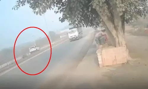मौत का LIVE वीडियो, ओवरस्पीड कार...मनु भाकर के मामा-नानी की मौत का विडियो आया सामने