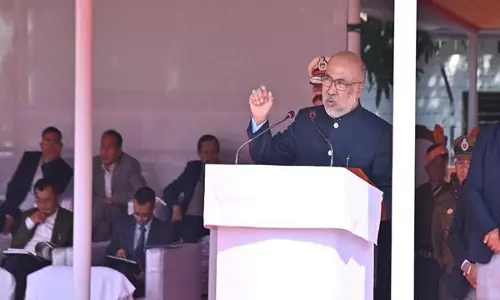 Manipur CM ने 53वें राज्य दिवस पर शुभकामनाएं दीं, लोगों से शांति और समृद्धि बनाए रखने का किया आग्रह Manipur CM ने 53वें राज्य दिवस पर शुभकामनाएं दीं, लोगों से शांति और समृद्धि बनाए रखने का किया आग्रह