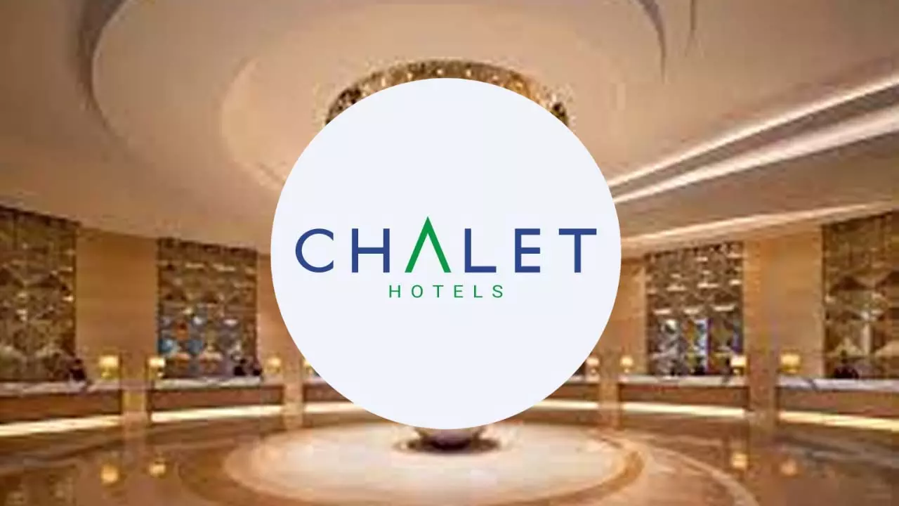 Chalet Hotels शेयर की कीमत में -0.51% कम Chalet Hotels शेयर की कीमत में -0.51% कम