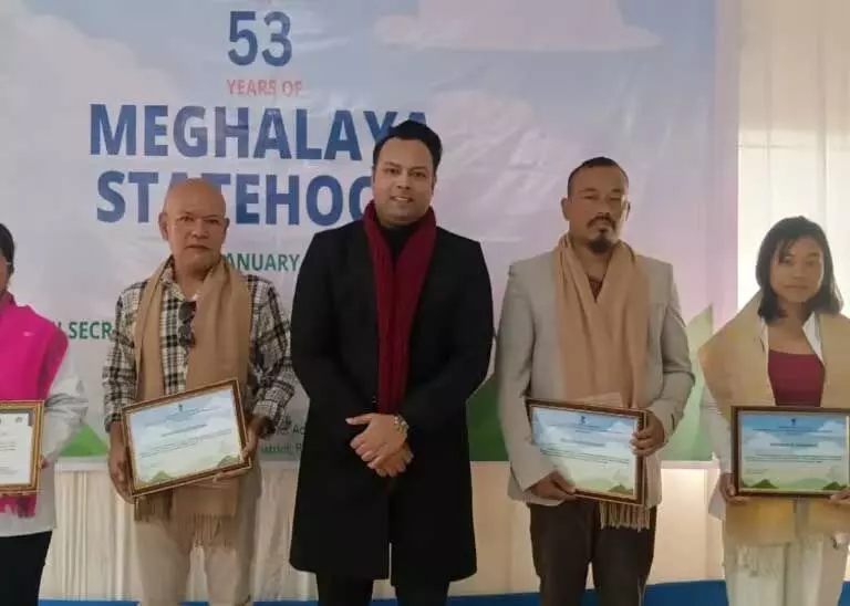 Meghalaya :  री भोई ने 53वां मेघालय राज्य दिवस मनाया