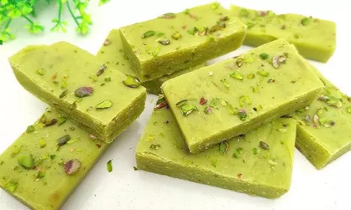 पिस्ता बर्फी रेसिपी पिस्ता बर्फी रेसिपी