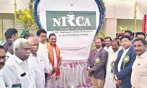 केंद्रीय मंत्री ने राजामहेंद्रवरम में NIRCA के नए लोगो का अनावरण किया