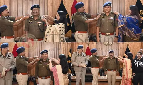 Assam पुलिस अधिकारियों को भारतीय पुलिस सेवा में कमीशन प्रदान किया