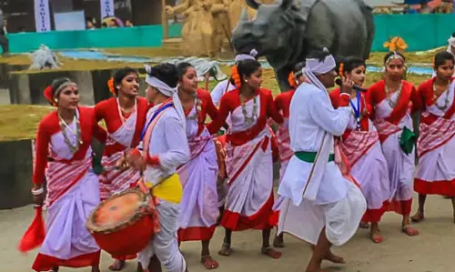 Assam के सांस्कृतिक मामलों के विभाग ने शिवसागर में मेगा झूमर प्रशिक्षण कार्यक्रम शुरू