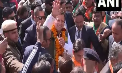 दिल्ली चुनाव: CM Dhami ने वजीरपुर सीट से भाजपा की पूनम शर्मा के लिए प्रचार किया