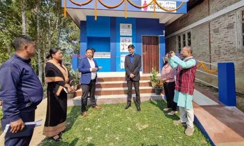 GHSS तुली के लिए स्वच्छता सुविधाओं का उद्घाटन
