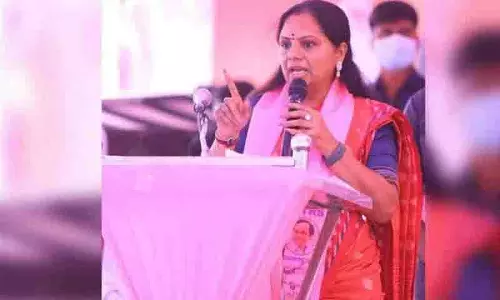 कांग्रेस ने दशकों तक मूसी को प्रदूषित होने दिया, अब इसे अपना एटीएम बना लिया: Kavita कांग्रेस ने दशकों तक मूसी को प्रदूषित होने दिया, अब इसे अपना एटीएम बना लिया: Kavita