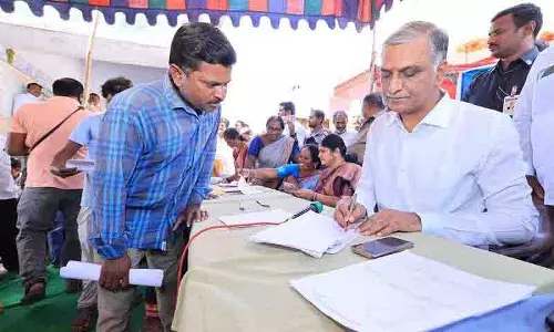 Harish Rao ने किसानों की कर्ज माफी पर श्वेत पत्र की मांग की