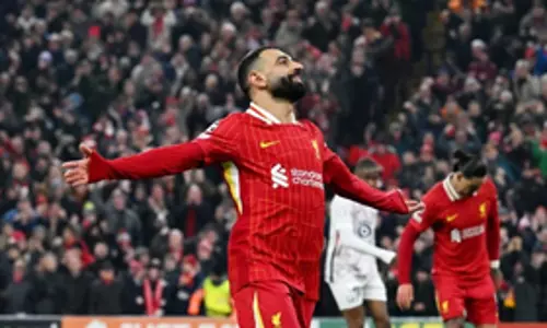 Liverpool के लिए 50 यूरोपीय गोल करने पर सालाह खुश और गौरवान्वित Liverpool के लिए 50 यूरोपीय गोल करने पर सालाह खुश और गौरवान्वित