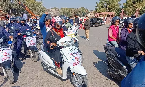 Bikaner: जिला कलेक्टर नम्रता वृष्णि राजस्थान मरू उड़ान कार्यक्रम के तहत 8 मार्च तक आयोजित