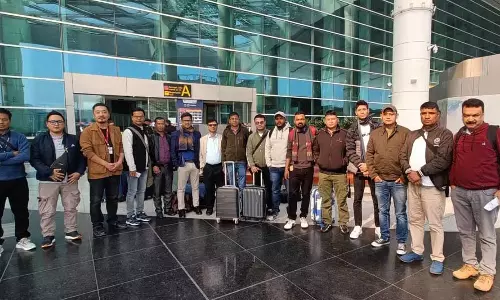 Meghalaya : प्रयागराज में महाकुंभ 2025 को कवर करेंगे पूर्वोत्तर के 14 पत्रकार Meghalaya : प्रयागराज में महाकुंभ 2025 को कवर करेंगे पूर्वोत्तर के 14 पत्रकार
