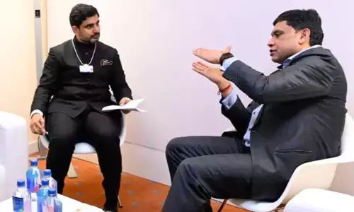 Andhra: मंत्री नारा लोकेश ने हिताची इंडिया के एमडी भारत कौशल से मुलाकात की Andhra: मंत्री नारा लोकेश ने हिताची इंडिया के एमडी भारत कौशल से मुलाकात की