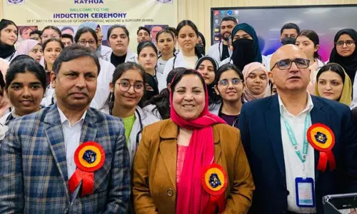सकीना ने GMC कठुआ का दौरा किया, BHMS के प्रथम बैच के दीक्षांत समारोह की अध्यक्षता की