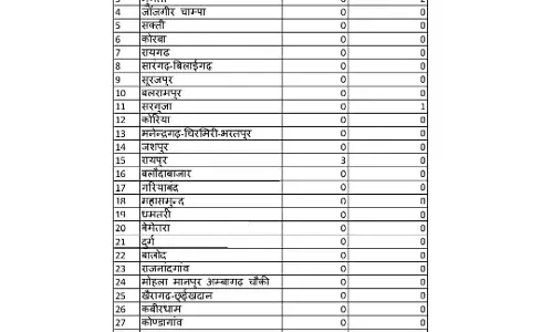 पार्षद पद के लिए रायपुर में 3 प्रत्याशियों ने खरीदे नामांकन पत्र