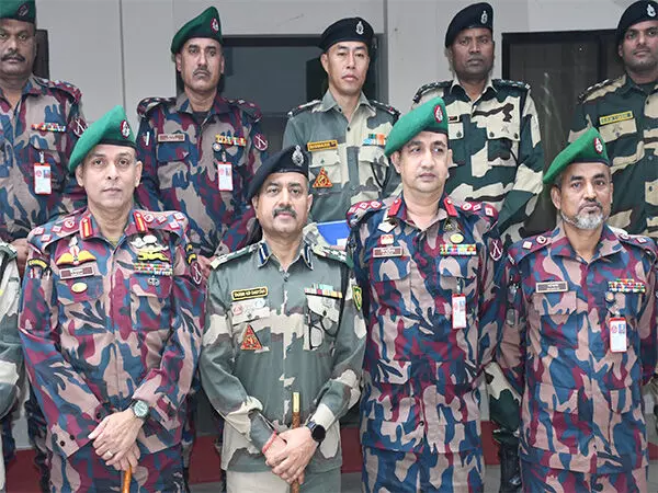 भारत-बांग्लादेश सीमा सुरक्षा को मजबूत करने के लिए BSF, BGB ने उच्च स्तरीय समन्वय बैठक की