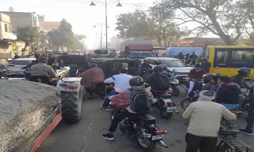 Haryana: पानीपत में यातायात जाम की समस्या