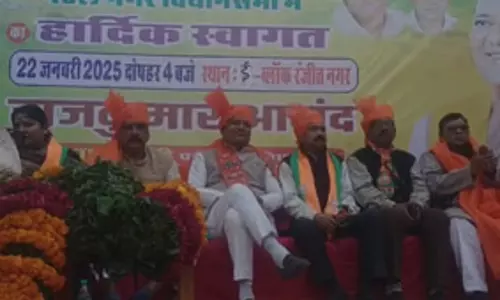 दिल्ली विधानसभा चुनाव : बाल योगी उमेश जी महाराज ने राजकुमार आनंद के लिए मांगा समर्थन
