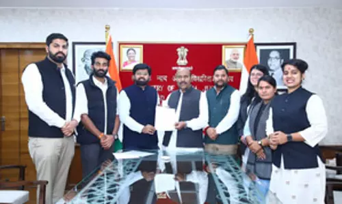 एबीवीपी ने मांगों को लेकर जनजातीय कार्य और सामाजिक न्याय मंत्रालय को सौंपा ज्ञापन