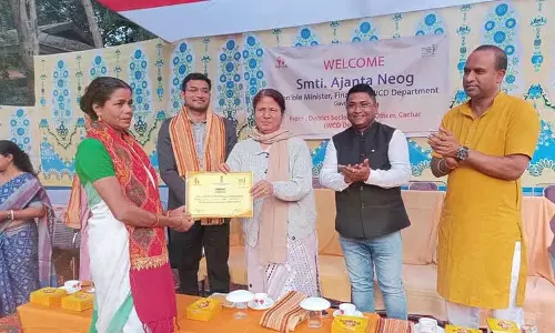 Assam: मंत्री अजंता नियोग ने सिलचर में ट्रेजरी भवन का उद्घाटन किया