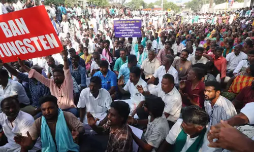 Tamil Nadu: मदुरै के ग्रामीणों ने केंद्रीय मंत्री जी किशन रेड्डी से मुलाकात की
