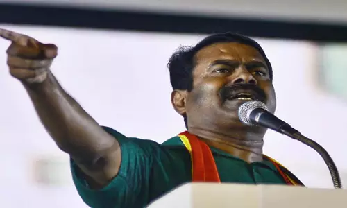 Tamil Nadu: चेन्नई में एनटीके प्रमुख सीमन के घर के बाहर पेरियारवादियों का विरोध प्रदर्शन