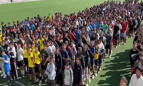 सुदेवा ने Mizoram और असम में दो फुटबॉल ट्रायल आयोजित किए सुदेवा ने Mizoram और असम में दो फुटबॉल ट्रायल आयोजित किए