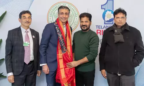 CM रेवंत ने रिशद प्रेमजी से की मुलाकात, हैदराबाद में विप्रो का नया सेंटर