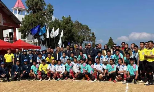 Nagaland : 33वीं उत्तरी अंगामी युवा एवं खेल संघ ग्रुप डी खेल प्रतियोगिता शुरू Nagaland : 33वीं उत्तरी अंगामी युवा एवं खेल संघ ग्रुप डी खेल प्रतियोगिता शुरू