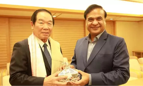 Assam : हिमंत बिस्वा सरमा ने टोक्यो में 160 जापानी बिजनेस लीडर्स से मुलाकात