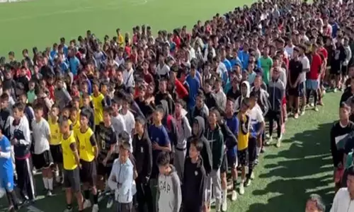 Assam में सुदेवा दिल्ली एफसी के ट्रायल में 1,800 से अधिक खिलाड़ी शामिल Assam में सुदेवा दिल्ली एफसी के ट्रायल में 1,800 से अधिक खिलाड़ी शामिल